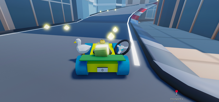 Racing Club Bling City gameplay screenshot